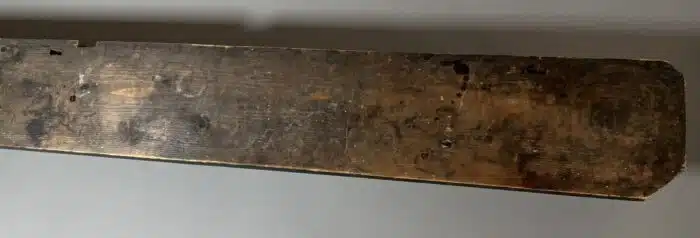 Switbert Lobisser - Aus persönlichem Besitz - Wand - Büchregal Holz L 117 cm T 14 cm – Bild 4