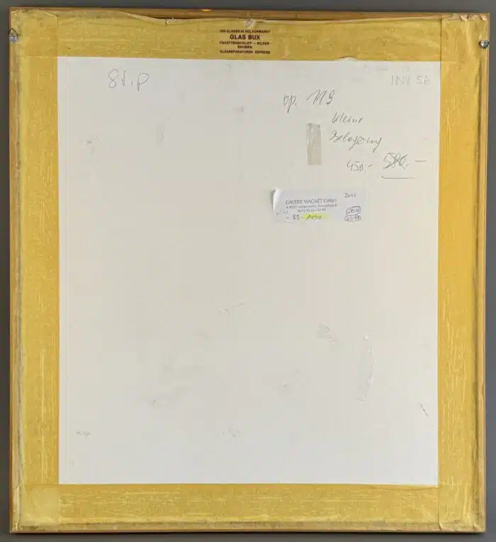 Switbert Lobisser - Holzschnitt - Kleine Belagerung original HS 1930 op.119 54x49cm signiert nummeriert gerahmt verglast – Bild 5