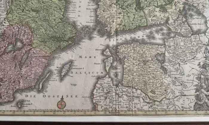 Landkarte Schweden Nova Mappa Georgaphica Suecia  64x 56 cm – Bild 7