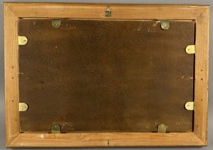 Ludwig Willroider Landschaftsbild signiert Lud. Willroider, Öl auf Platte  51 x 36,5 cm – Bild 6