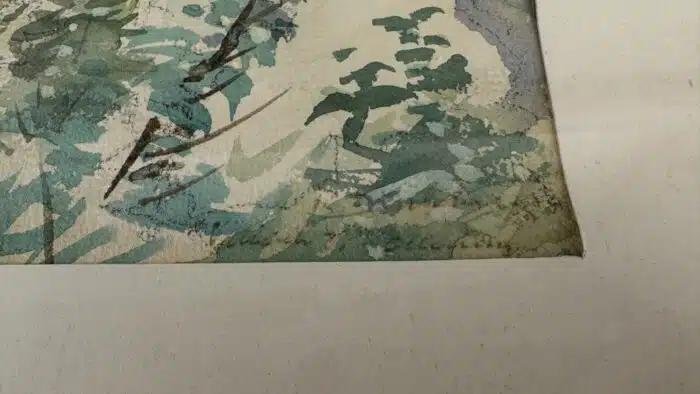 Raimund Kalcher " Blick auf Villach" signiert datiert 58 x 46 cm – Bild 4