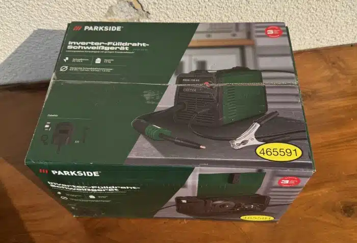 Inverter Fülldraht Schweißgerät PIFDS 120 B2 - NEU und Originalverpackt – Bild 2