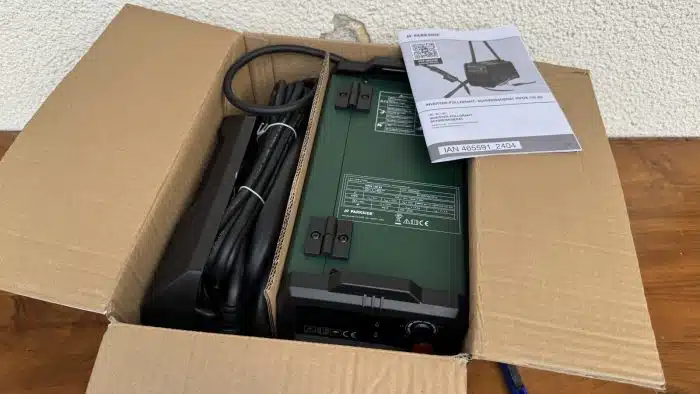 Inverter Fülldraht Schweißgerät PIFDS 120 B2 - NEU und Originalverpackt – Bild 3
