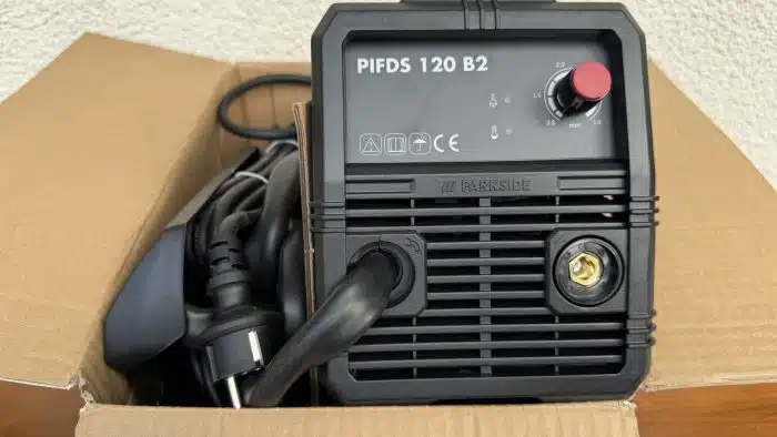 Inverter Fülldraht Schweißgerät PIFDS 120 B2 - NEU und Originalverpackt – Bild 4