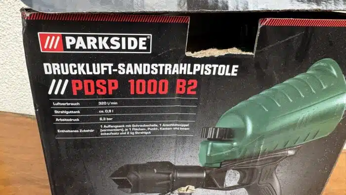 Druckluft - Sandstrahlpistole – Bild 2