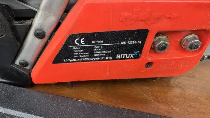 BITUXX Benzin Kettensäge Motorsäge 3,6PS 50,8cm 20Zoll – Bild 5