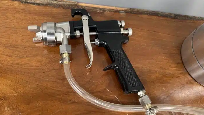 Farbtopf Farbtank - Sprayer mit Spritzpistole – Bild 2