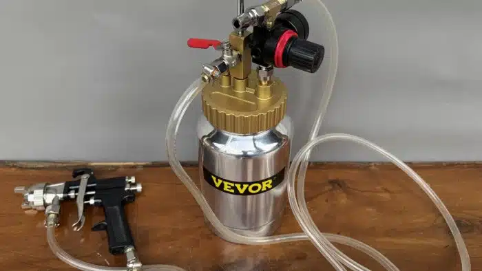 Farbtopf Farbtank - Sprayer mit Spritzpistole – Bild 3