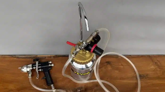 Farbtopf Farbtank - Sprayer mit Spritzpistole – Bild 4