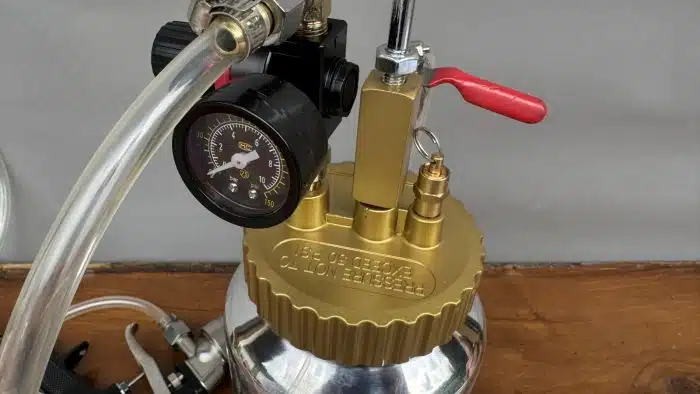 Farbtopf Farbtank - Sprayer mit Spritzpistole – Bild 5