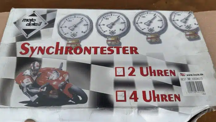 Synchrontester für Vergaser mit zwei Uhren – Bild 2