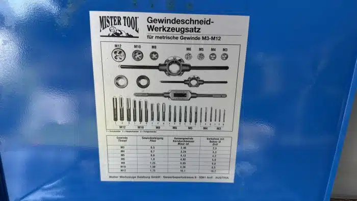 Gewindeschneide - Werkzeugsatz – Bild 3