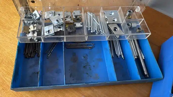 Posten Kassetten mit Kleinteilen – Bild 3