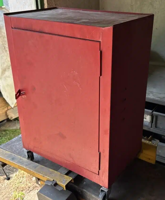 Werkzeugschrank auf Rollen 47x29 cm H 64 cm – Bild 2