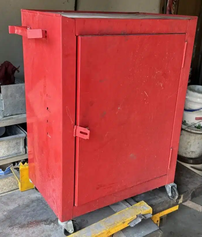 Werkzeugschrank auf Rollen 47x29 cm H 64 cm – Bild 3