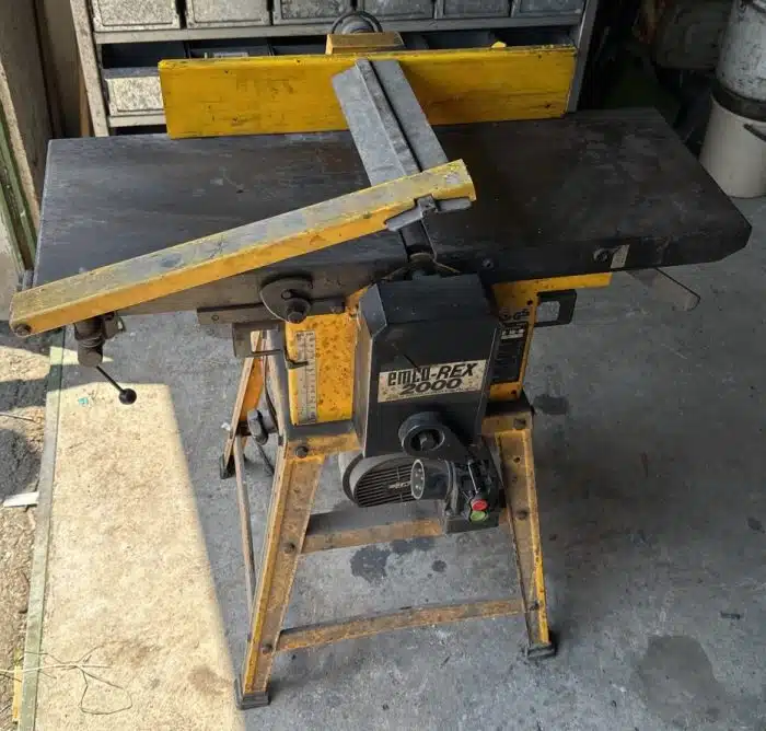 EMCO REX 2000 Kombimaschine - Hobelmaschine Tisch 32x85cm H 80 cm