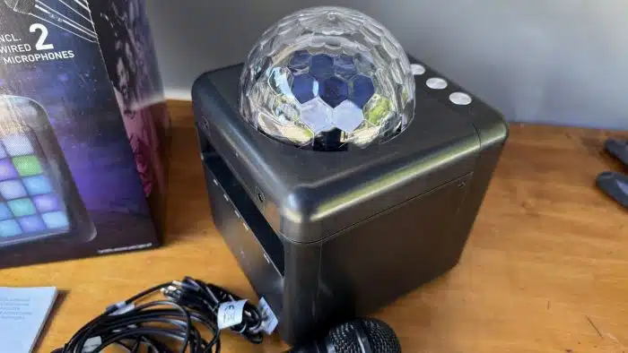 Karaoke Box with Disco Lighting – Bild 4