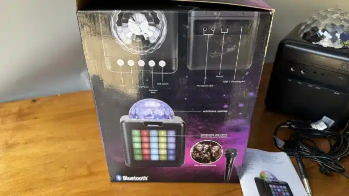 Karaoke Box with Disco Lighting – Bild 5