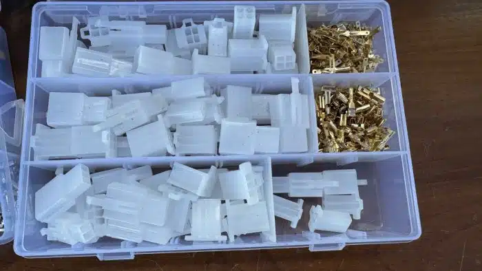 Posten Sortimentskästen Sichtkasten Sortimentsboxen mit Inhalt – Bild 5