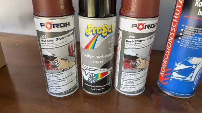 Posten verschiedene Spraydosen für Mechaniker – Bild 2