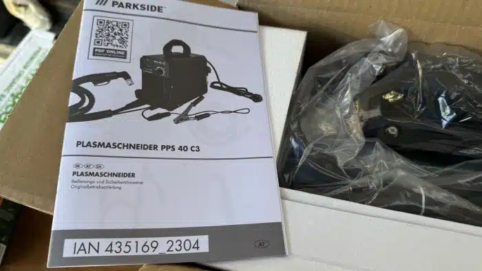 NEU und Originalverpackt Plasmaschneider PPS 40 C3 15 bis 40 A, 0,1-12 mm  NP 169 € noch mit Garantie und Rechnung – Bild 2