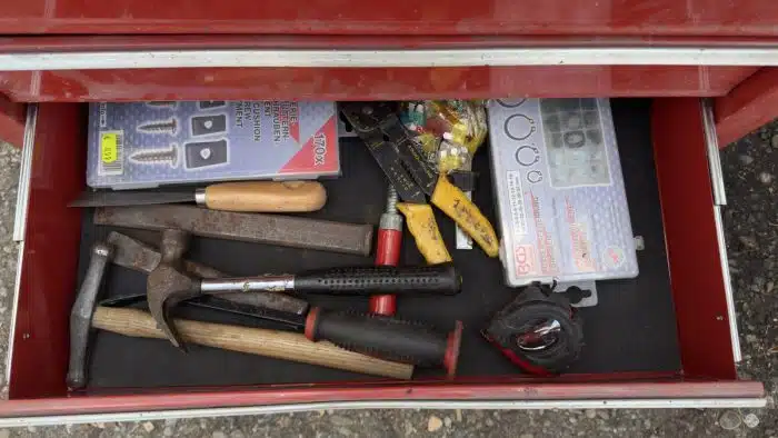 APEX Werkzeugwagen mit 7 Schubladen mit Arbeitsfläche – Bild 8