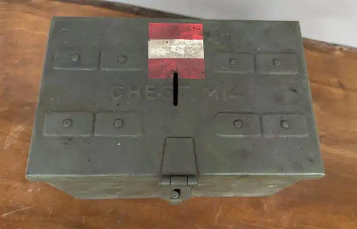 Bundesheer Sparbüchse 23 x 15 cm H 16 cm – Bild 2