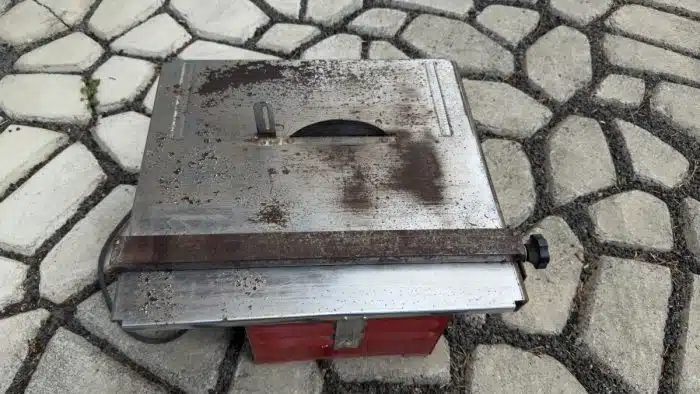 Fliesenschneider mit Diamantscheibe Ferm TZ-610  Tisch 42 x 52 cm