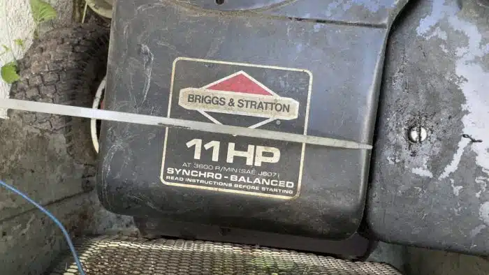 Rasenmähertraktor Aufsitzmäher Mäher Traktor Yard-Man Orginal Batterie leer – Bild 4
