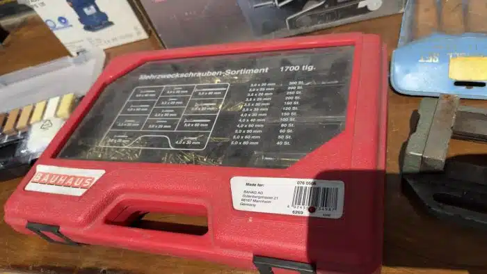 Posten Werkzeug - Hobel, Maschinenschraubstock, Faustsschleifer, Holz Reparaturset uvm. siehe Bilder – Bild 7