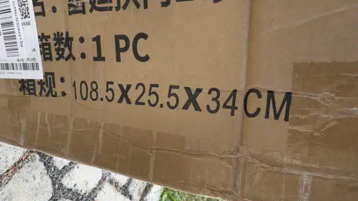 Rosenbogen aus Metall original verpackt – Bild 4