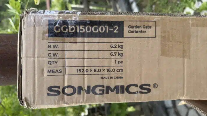 Garten Eingangstor originalverpackt – Bild 5