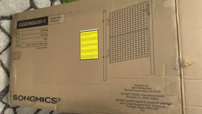 Garten Eingangstor originalverpackt – Bild 6