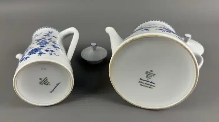 Kaffee und Teekanne Seltmann Weiden DORIS Bayerisch Blau – Bild 6