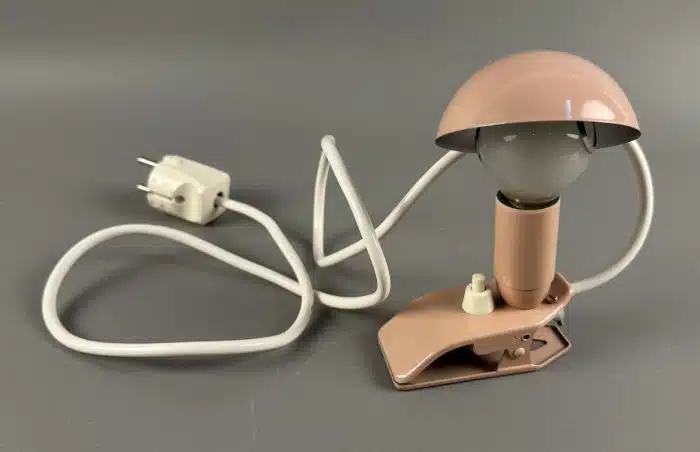 Elux Klemmleuchte Mushroom mini   50er Jahre