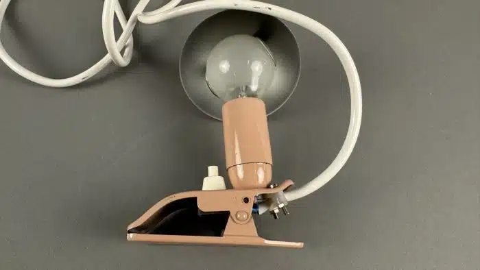 Elux Klemmleuchte Mushroom mini   50er Jahre – Bild 3