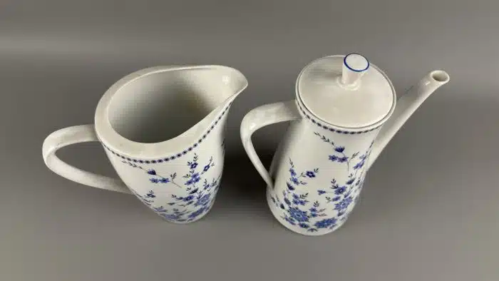 Kaffee und Saft - Wasserkrug Seltmann Weiden DORIS Bayerisch Blau – Bild 2