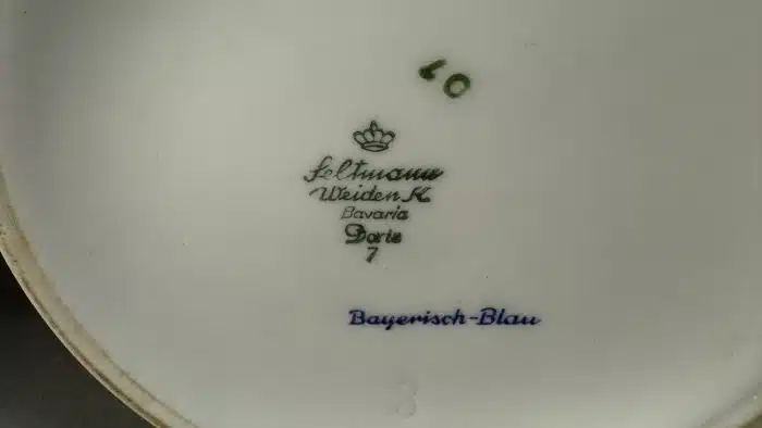 Kaffee und Saft - Wasserkrug Seltmann Weiden DORIS Bayerisch Blau – Bild 4
