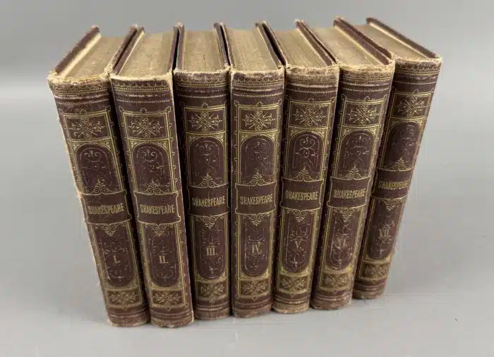 Die Werke von William Shakespeare. Komplett in 7 Bänden von 1868