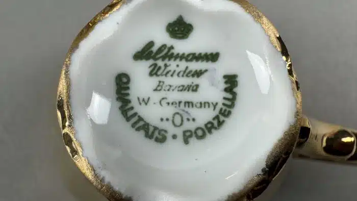  edles 15-teiliges Porzelan Teeset Seltmann Weiden Theresia im Barockstil – Bild 6