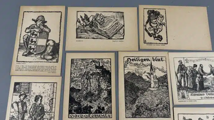 9 Stück original Postkarten Switbert Lobisser Verlag Artur Kollitsch – Bild 2