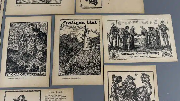 9 Stück original Postkarten Switbert Lobisser Verlag Artur Kollitsch – Bild 3
