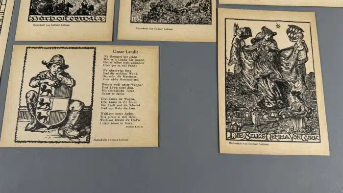 9 Stück original Postkarten Switbert Lobisser Verlag Artur Kollitsch – Bild 4