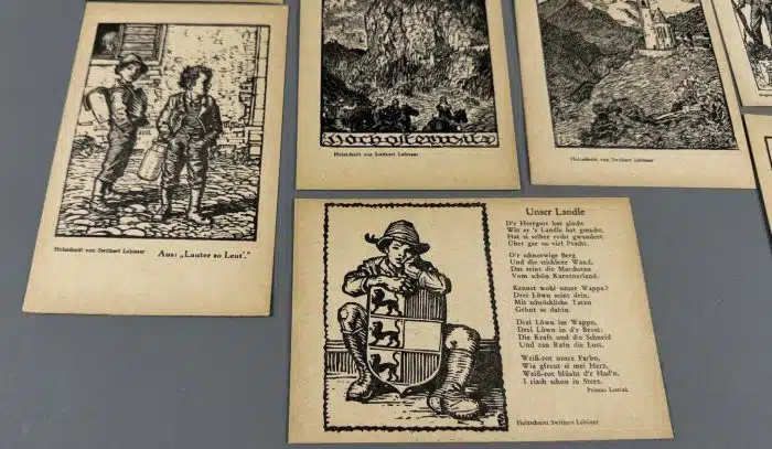 9 Stück original Postkarten Switbert Lobisser Verlag Artur Kollitsch – Bild 5