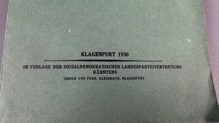 Abwehrkampf und Volksabstimmung in Kärnten 1918-1920. Erscheinungsjahr: 1930 – Bild 3