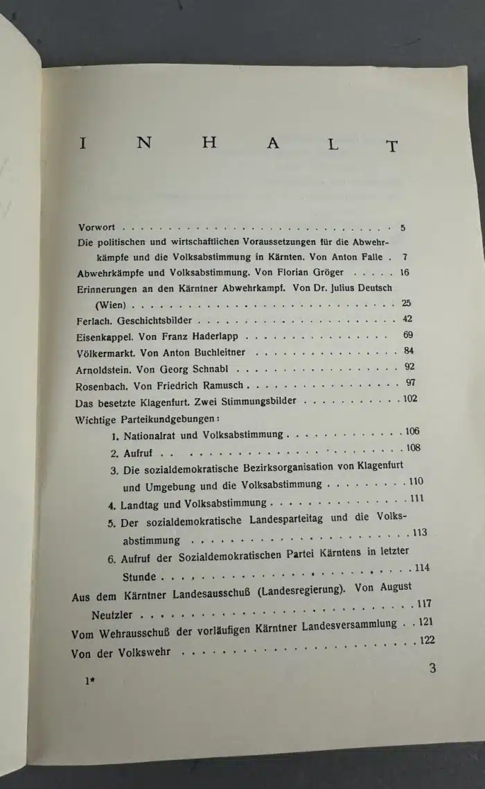 Abwehrkampf und Volksabstimmung in Kärnten 1918-1920. Erscheinungsjahr: 1930 – Bild 6