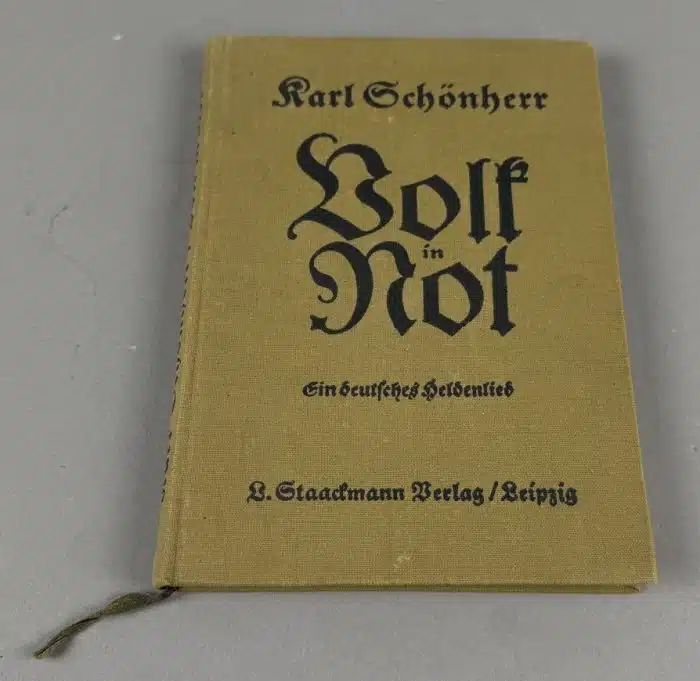 Volk in Not. Ein deutsches Heldenlied Erscheinungsjahr: 1916