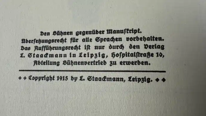 Volk in Not. Ein deutsches Heldenlied Erscheinungsjahr: 1916 – Bild 3