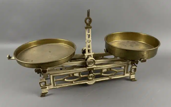 Schalenwaage Gusseisen Küchenwaage