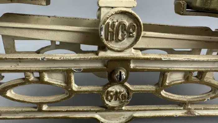 Schalenwaage Gusseisen Küchenwaage – Bild 3